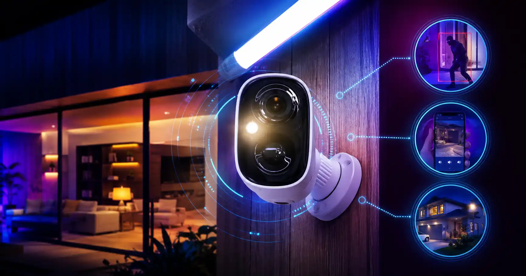 Câmera Sem Fio para Casa: 3 Automações Que Protegem Sozinhas, Mesmo com Você Fora