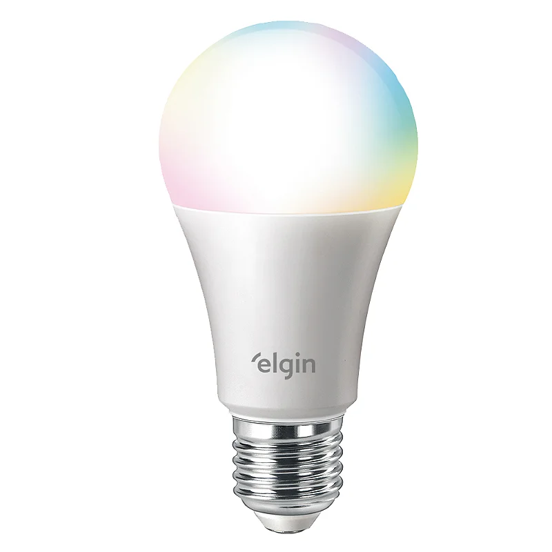 Lâmpada Inteligente Elgin Smart Color 10W RGB